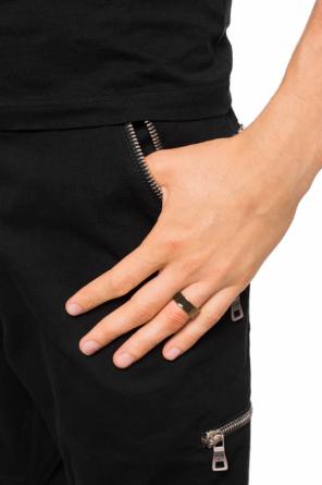 Ring with lettering, zdjęcie 2 Ring with lettering od Givenchy